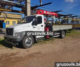 Самопогрузчик ГАЗ  с КМУ Unic 2018 года новый