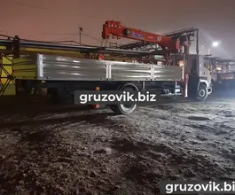 Самопогрузчик ISUZU FVR с КМУ Unic 2018 года новый фото 2