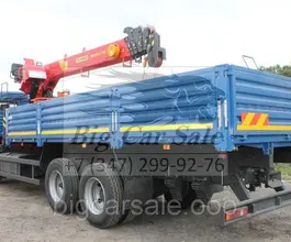 Самопогрузчик Камаз 65117 с КМУ  2018 года новый фото 3