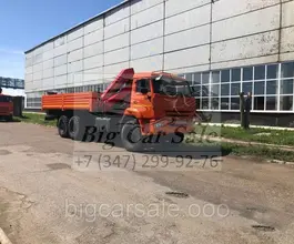 Самопогрузчик Камаз 43118 с КМУ  2018 года новый фото 2