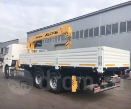 Самопогрузчик Soosan SCS746L с КМУ Soosan SCS746L 2018 года б/у