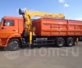 Самопогрузчик   с КМУ Soosan SCS736LII 2019 года б/у