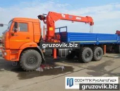 Самопогрузчик Камаз 43118 с КМУ Unic 2018 года новый