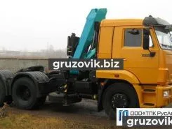 Тягач с КМУ Камаз 65116 2018 года новый