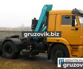 Тягач с КМУ Камаз 65116 2018 года новый