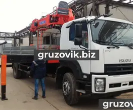 Самопогрузчик ISUZU FVR с КМУ Unic 2018 года новый