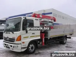 Самопогрузчик HINO 500 с КМУ Unic 2018 года новый