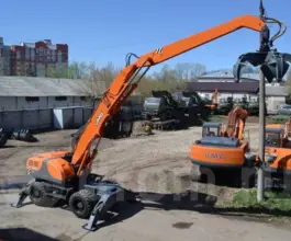 Экскаватор Экскаватор-перегружатель на колесном ходу E190WH, 2019 2019 года б/у фото 2