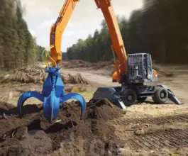 Экскаватор Экскаватор-перегружатель на колесном ходу E230WH, 2019 2019 года б/у фото 2