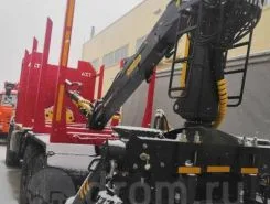 Лесовоз с КМУ Лесовоз  Камаз 43118 с КМУ  2018 года б/у фото 2