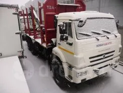 Лесовоз с КМУ Лесовоз  Камаз 43118 с КМУ  2018 года б/у фото 4