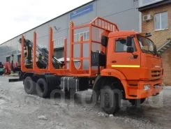 Лесовоз с КМУ Лесовоз  Камаз 65111 с КМУ  2019 года б/у фото 4