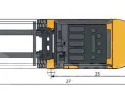 Вилочный погрузчик Газ-бензиновый вилочный погрузчик CLG2020H(LPG), 2019 2019 года б/у