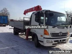 Самопогрузчик HINO 500 с КМУ Unic 2018 года б/у фото 2