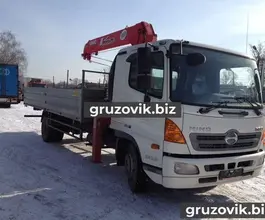 Самопогрузчик HINO 500 с КМУ Unic 2018 года б/у фото 2