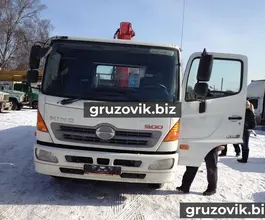 Самопогрузчик HINO 500 с КМУ Unic 2018 года б/у фото 3