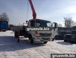 Самопогрузчик HINO 500 с КМУ Unic 2018 года б/у