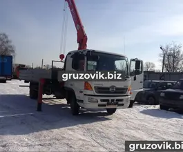Самопогрузчик HINO 500 с КМУ Unic 2018 года б/у