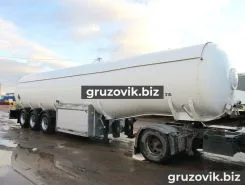 Полуприцеп битумовоз/нефтевоз ППЦ 51 м3  Indox Cryo  2001 года б/у фото 2