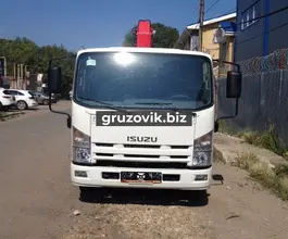 Самопогрузчик ISUZU Elf с КМУ Unic 2018 года б/у фото 3