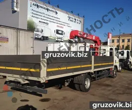 Самопогрузчик ISUZU Elf с КМУ Unic 2018 года новый фото 3