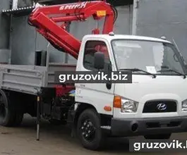 Самопогрузчик Hyundai HD 78 с КМУ Unic 2018 года новый