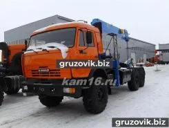 Тягач с КМУ Камаз 44108 2026 года новый фото 3