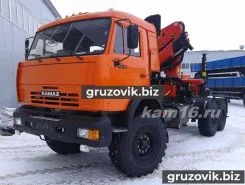 Тягач с КМУ Камаз 44108 2026 года новый фото 4