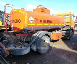 Автотопливозаправщик АТЗ 8.5 м3  Камаз 43253 2012 года б/у фото 5