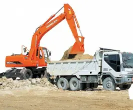 Экскаватор DOOSAN SOLAR 180W-V 2014 года б/у фото 3