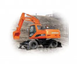 Экскаватор DOOSAN SOLAR 180W-V 2014 года б/у фото 4