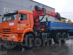 Самопогрузчик Камаз 43118 с КМУ КМУ ИНМАН ИТ 200 2019 года б/у