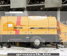 Прицепной бетононасос Sany HBT90C-2016D III 2014 года б/у