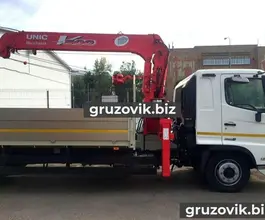 Самопогрузчик HINO 500 с КМУ UNIC 505 2018 года новый фото 2