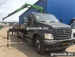 Самопогрузчик ГАЗ Газель Next с КМУ C41R33 2019 года б/у