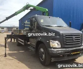 Самопогрузчик ГАЗ Газель Next с КМУ C41R33 2019 года б/у