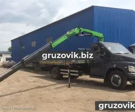 Самопогрузчик ГАЗ Газель Next с КМУ C41R33 2019 года б/у фото 2