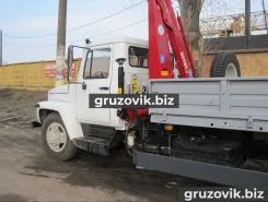 Самопогрузчик ГАЗ 3309 с КМУ Unic 2018 года новый фото 3