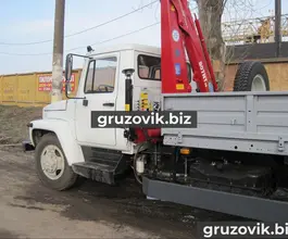Самопогрузчик ГАЗ 3309 с КМУ Unic 2018 года новый фото 3