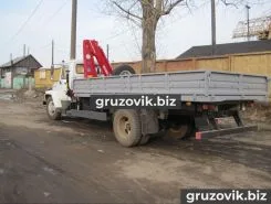 Самопогрузчик ГАЗ 3309 с КМУ Unic 2018 года новый фото 2