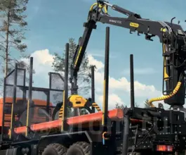 Лесовоз с КМУ Лесовоз  ВЕЛМАШ VC8L74 с КМУ  2019 года б/у