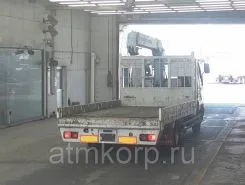 Самопогрузчик Mitsubishi FUSO с КМУ  1993 года б/у фото 2