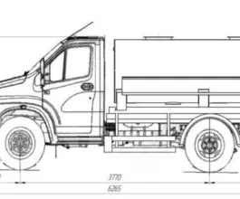 Бензовоз АЦ   ГАЗ Газель Next 2018 года б/у фото 5