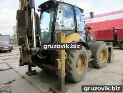 Экскаватор-погрузчик Caterpillar 444E 2006 года б/у фото 4
