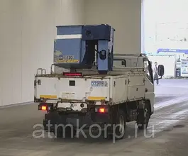 Автовышка Mitsubishi Canter кузов FG70EB 4х4 г 2004 люлька грузопод 120 кг телескопич стрела пробег 126 т.км 2019 года б/у фото 2