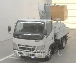 Автовышка Mitsubishi Canter кузов FG70EB 4х4 г 2004 вышка Aichi SH09A подъем люльки 12.2 м пробег 62 т.км 2019 года б/у