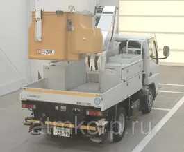 Автовышка Mitsubishi Canter кузов FG70EB 4х4 г 2004 вышка Aichi SH09A подъем люльки 12.2 м пробег 62 т.км 2019 года б/у фото 3
