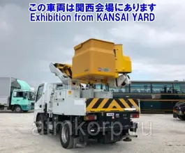 Автовышка Mitsubishi Canter кузов FG70EB 4х4 г 2003 вышка Aichi SH09A подъем люльки 12.2 м пробег 109 т.км 2019 года б/у фото 3
