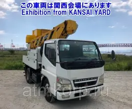 Автовышка Mitsubishi Canter кузов FG70EB 4х4 г 2003 вышка Aichi SH09A подъем люльки 12.2 м пробег 109 т.км 2019 года б/у
