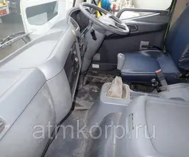 Автобетоносмеситель Mitsubishi Fuso кузов FQ62F г 2007 миксер KYB грузоподъемность 11 тн пробег 191 т.км 2019 года б/у фото 2